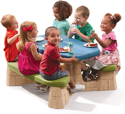 Naturally Playful® Picnic Table with Umbrella