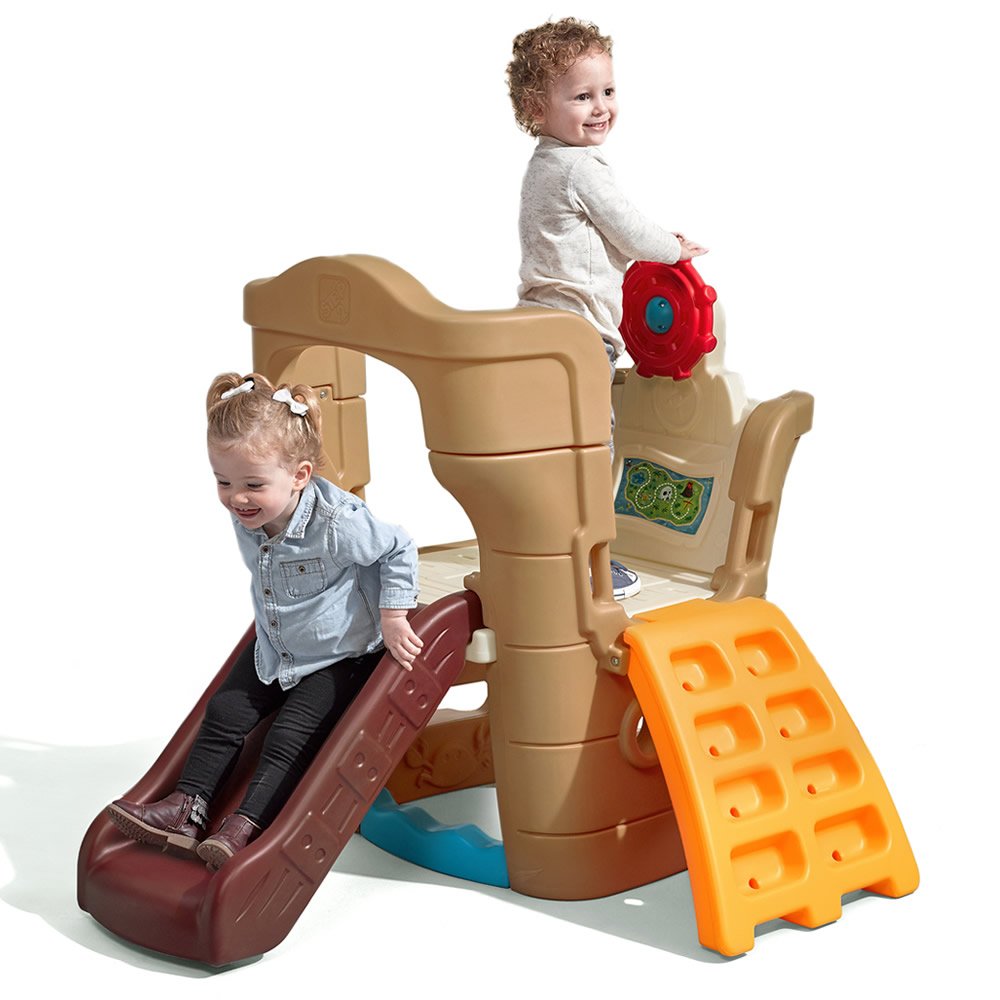 Pirate’s Cove Climber & Slide Playset
