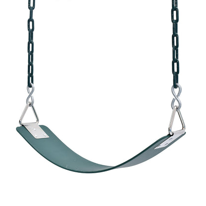 Heavy Duty Swing Seat with Rubber Coated Chain