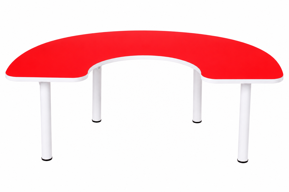 Half Moon Table 120×60 cm