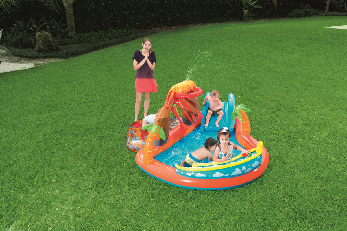 Volcano Inflatable Playground