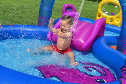 Sea Odyssey Kids Inflatable Play Center and Pool 3.30 m x 1.88 m x 1.17 m