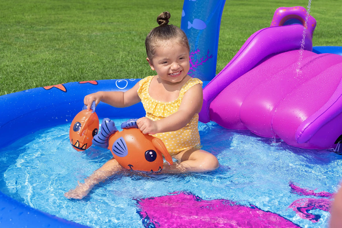 Sea Odyssey Kids Inflatable Play Center and Pool 3.30 m x 1.88 m x 1.17 m