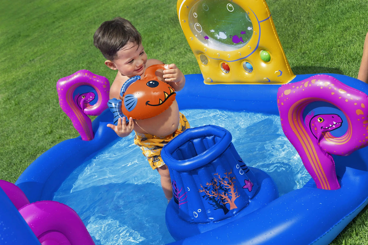 Sea Odyssey Kids Inflatable Play Center and Pool 3.30 m x 1.88 m x 1.17 m