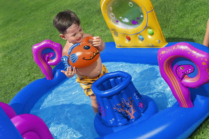 Sea Odyssey Kids Inflatable Play Center and Pool 3.30 m x 1.88 m x 1.17 m