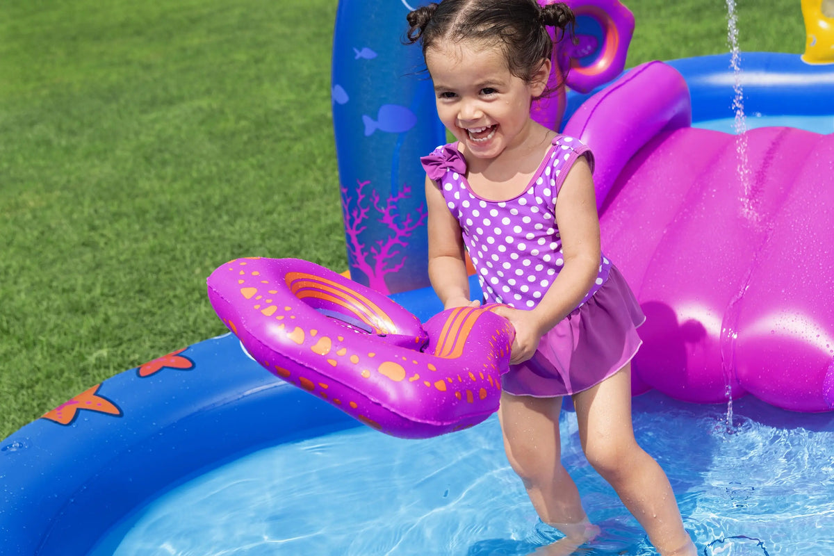 Sea Odyssey Kids Inflatable Play Center and Pool 3.30 m x 1.88 m x 1.17 m