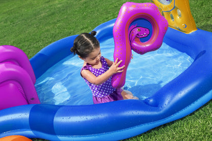 Sea Odyssey Kids Inflatable Play Center and Pool 3.30 m x 1.88 m x 1.17 m