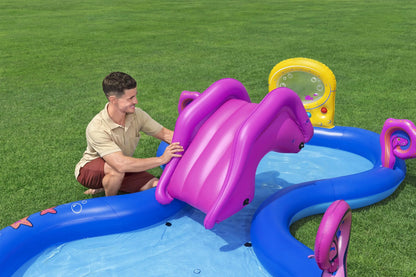 Sea Odyssey Kids Inflatable Play Center and Pool 3.30 m x 1.88 m x 1.17 m