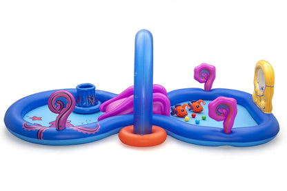 Sea Odyssey Kids Inflatable Play Center and Pool 3.30 m x 1.88 m x 1.17 m