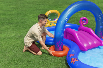 Sea Odyssey Kids Inflatable Play Center and Pool 3.30 m x 1.88 m x 1.17 m