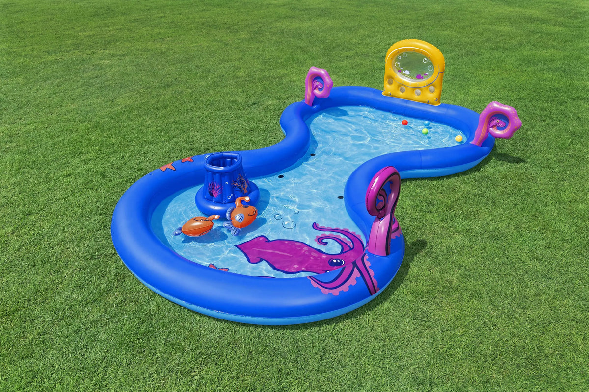 Sea Odyssey Kids Inflatable Play Center and Pool 3.30 m x 1.88 m x 1.17 m