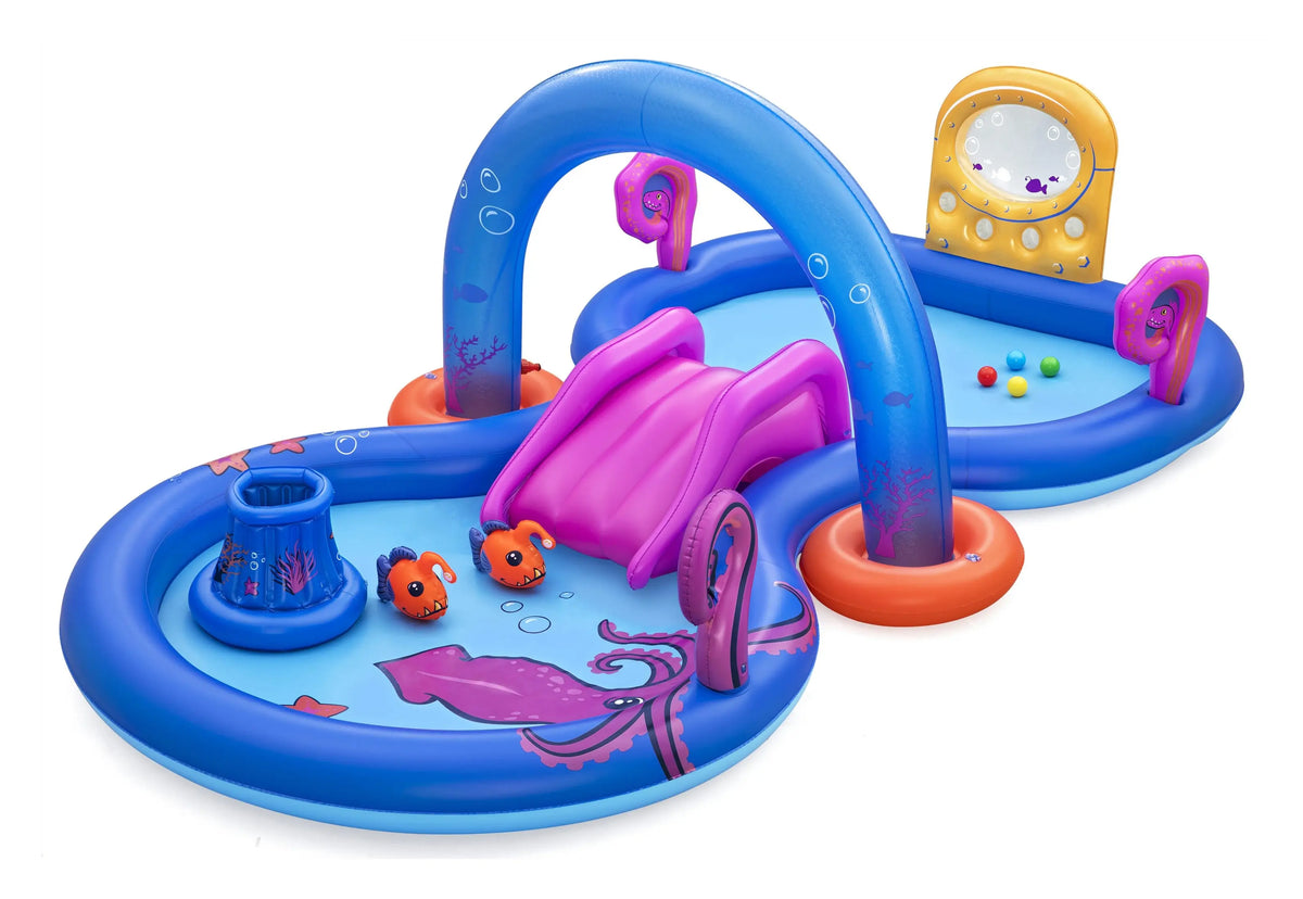 Sea Odyssey Kids Inflatable Play Center and Pool 3.30 m x 1.88 m x 1.17 m
