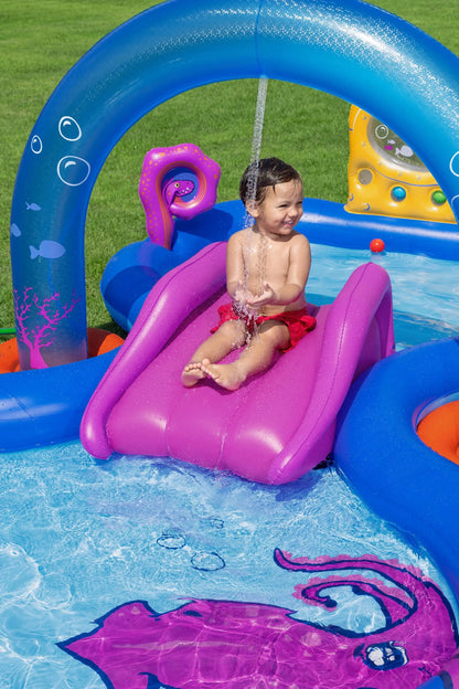Sea Odyssey Kids Inflatable Play Center and Pool 3.30 m x 1.88 m x 1.17 m