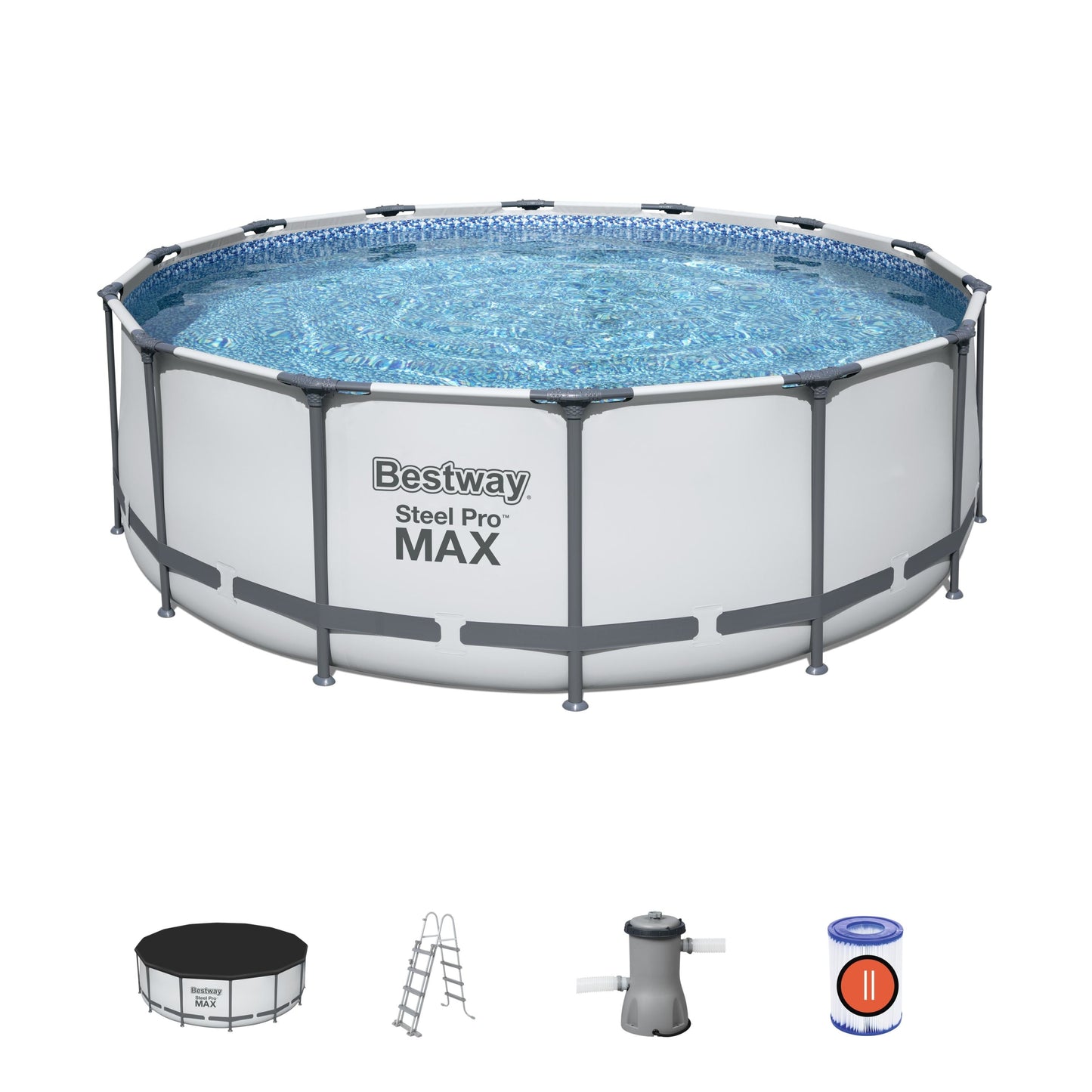 Steel Pro MAX® 15,232 Liters Round Pool 4.27m x 1.22m