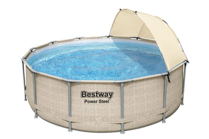 Power Steel® 11,133 Liters Round Pool Set 3.96m x 1.07m