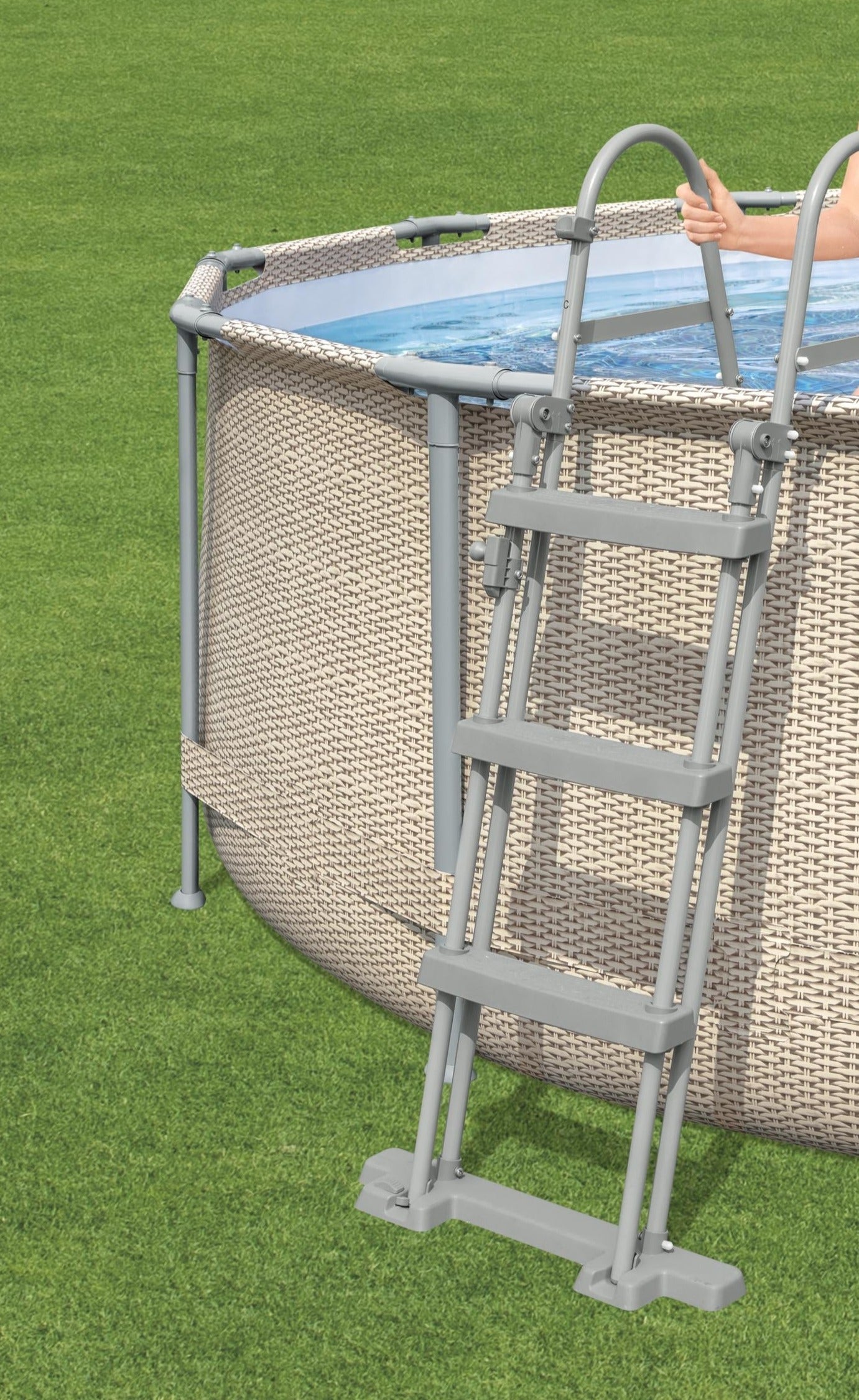 Power Steel® 11,133 Liters Round Pool Set 3.96m x 1.07m