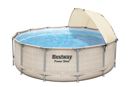 Power Steel® 11,133 Liters Round Pool Set 3.96m x 1.07m
