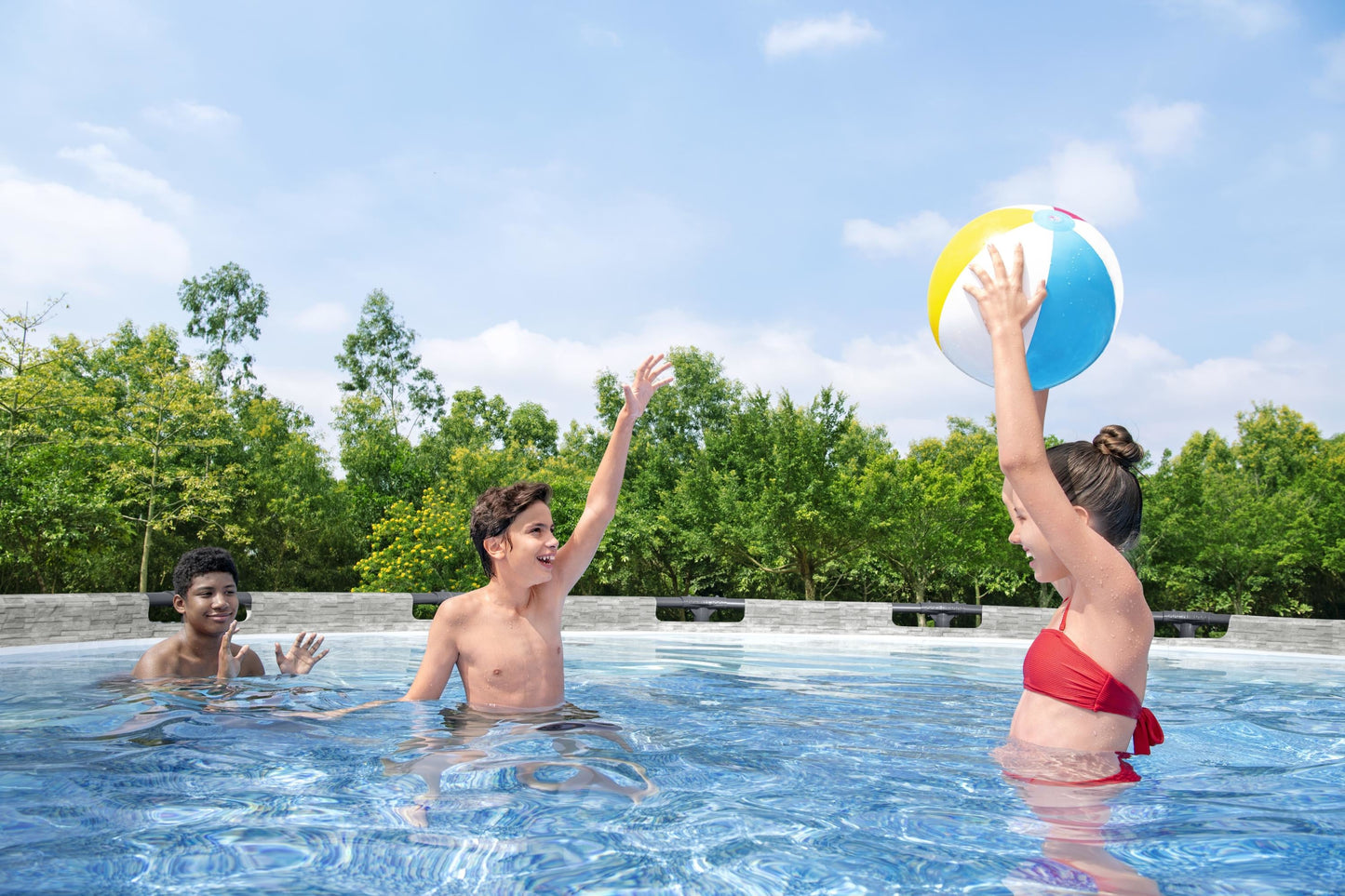 Steel Pro MAX® 12,232 Liters Round Pool Set 5.49m x 1.22m