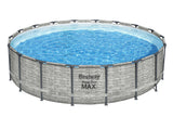 Steel Pro MAX® 12,232 Liters Round Pool Set 5.49m x 1.22m