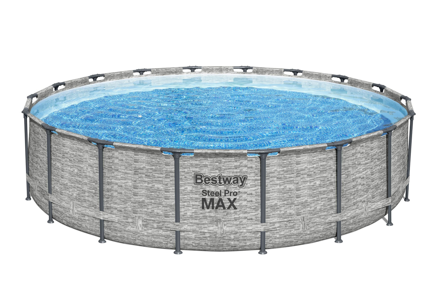 Steel Pro MAX® 12,232 Liters Round Pool Set 5.49m x 1.22m