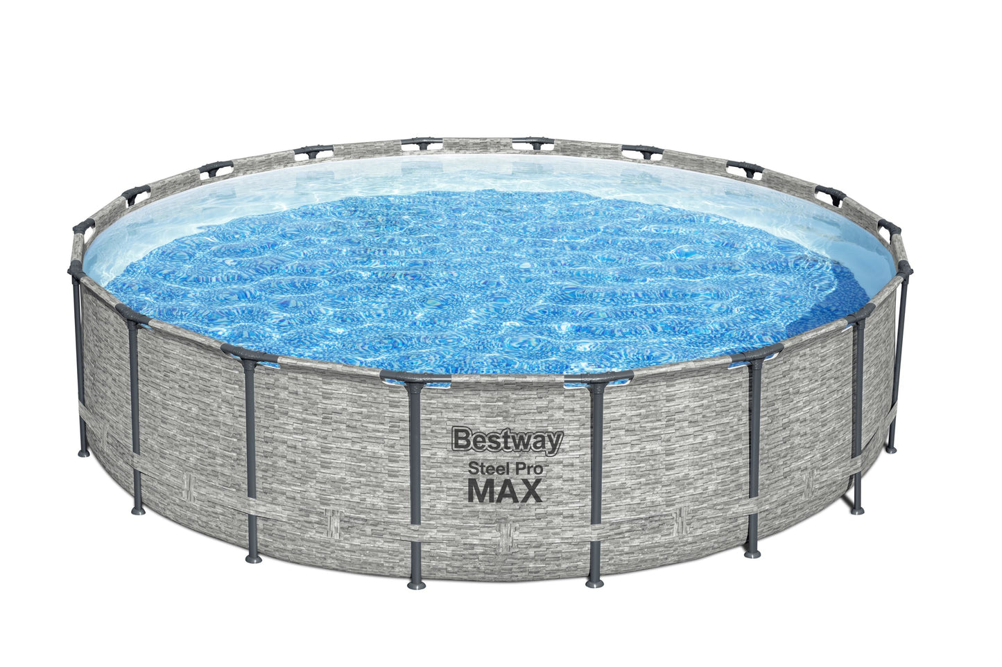 Steel Pro MAX® 12,232 Liters Round Pool Set 5.49m x 1.22m