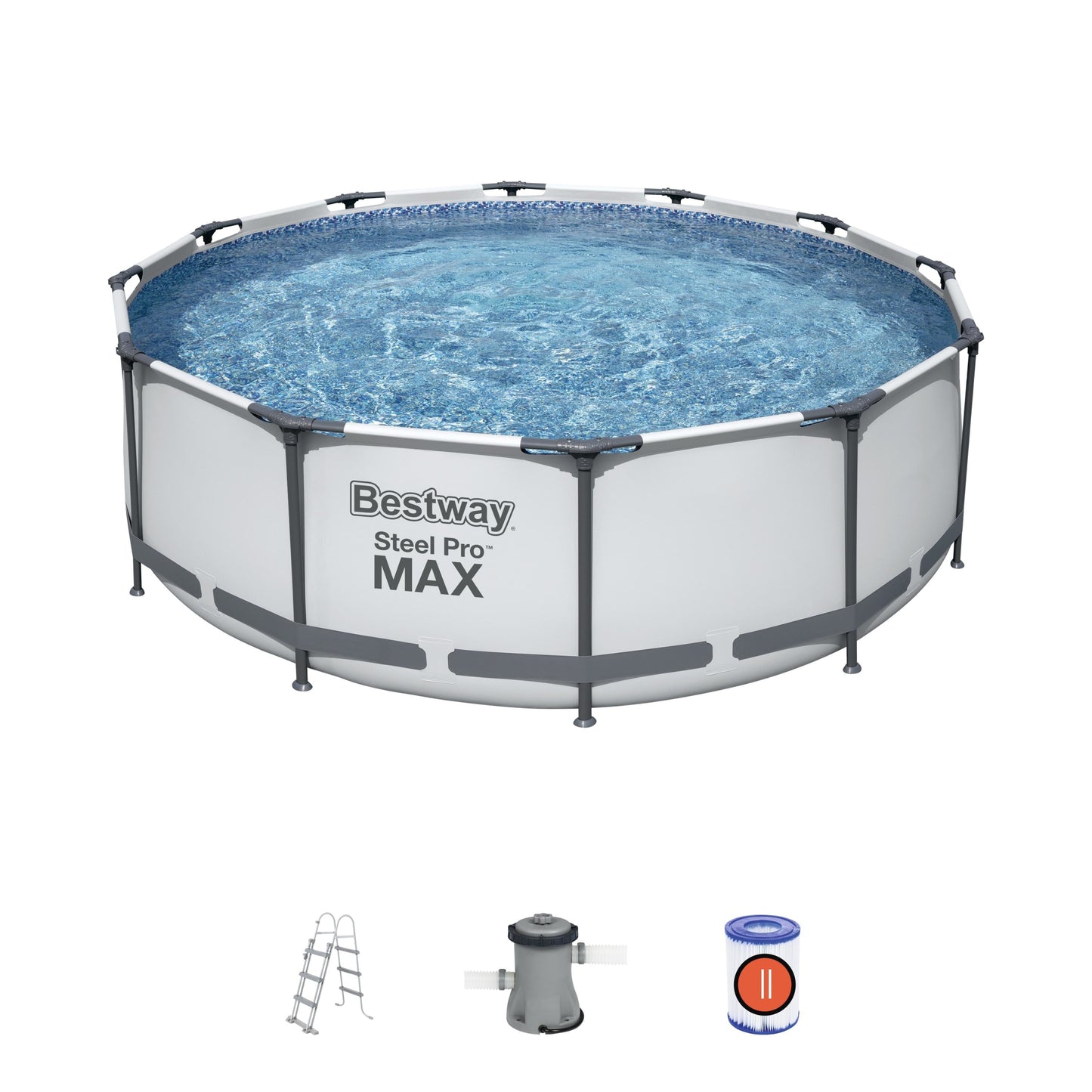 Steel Pro MAX® 10,250 Liters Round Pool 3.66m x 1.22m