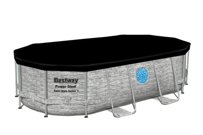 Power Steel® 7,250 Liters Swim Vista Series Oval Pool Set 4.27m x 2.50m x 1.00m