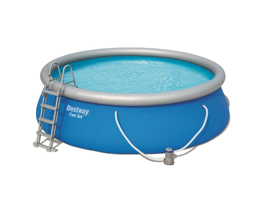 Fast Set Inflatable Pool 13,807 Liters Round Pool Set 4.57m x 1.22m