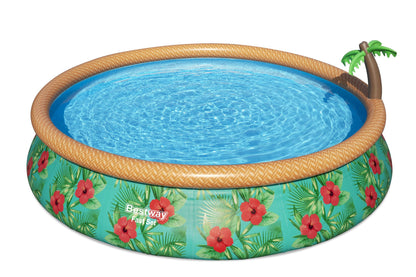 Fast Set Inflatable Pool 9,677 Liters Round Pool Set 4.57m x 84cm