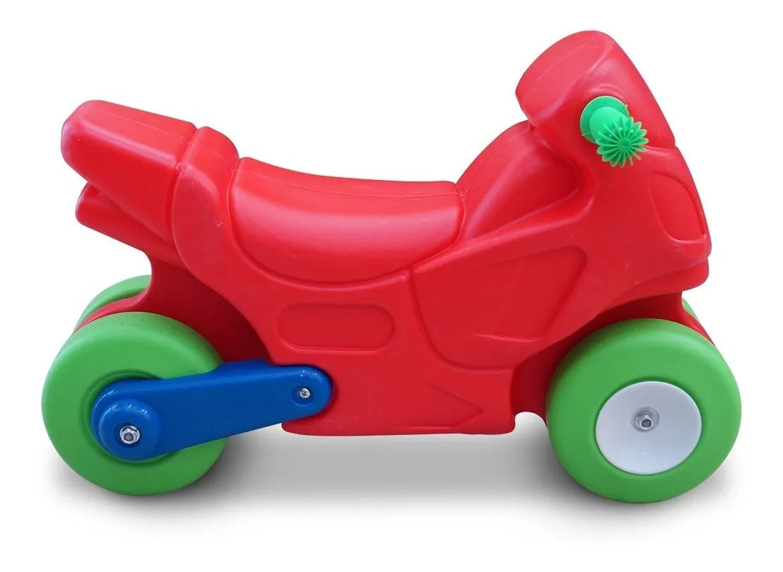 Motorcycle with Wheel
