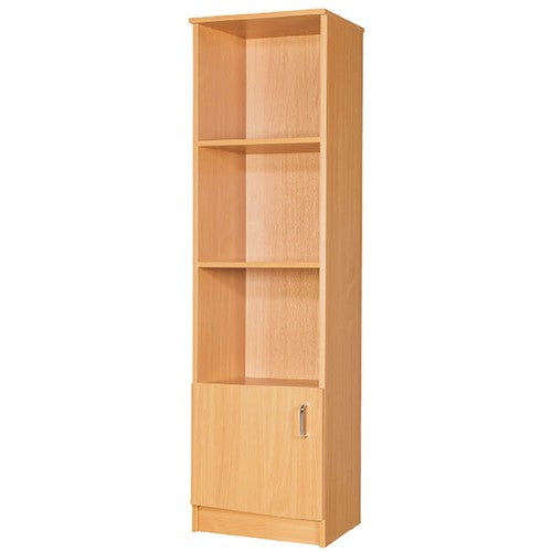 Three Cubby Storage Unit With Door