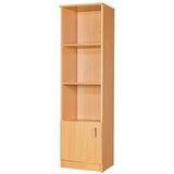 Three Cubby Storage Unit With Door