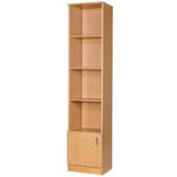 Five Cubby Storage Unit With Door