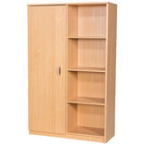 Four Cubby Storage Unit + Cupboard