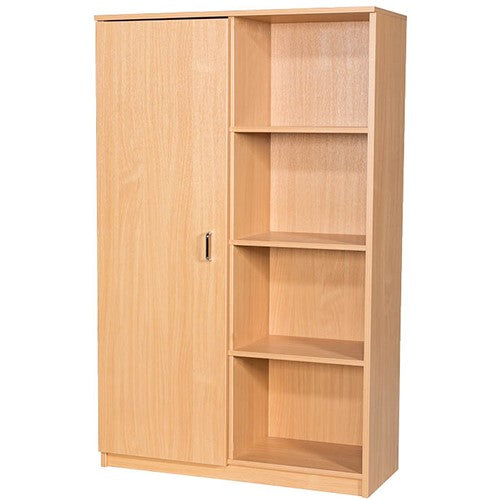Four Cubby Storage Unit + Cupboard