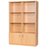 Eight Cubby Storage Unit With Doors