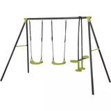 Double Swing Set with Glider