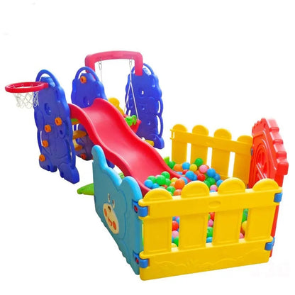 Bear and Train Ball Pit Playpen