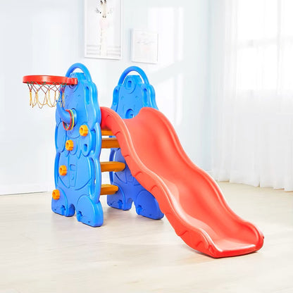 Elephant Slide Set with Basketball & Hoops