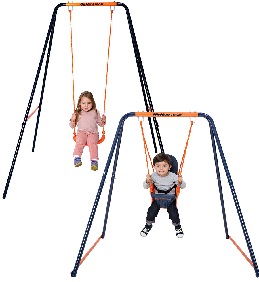 2-in-1 Toddler to Junior Garden Swing