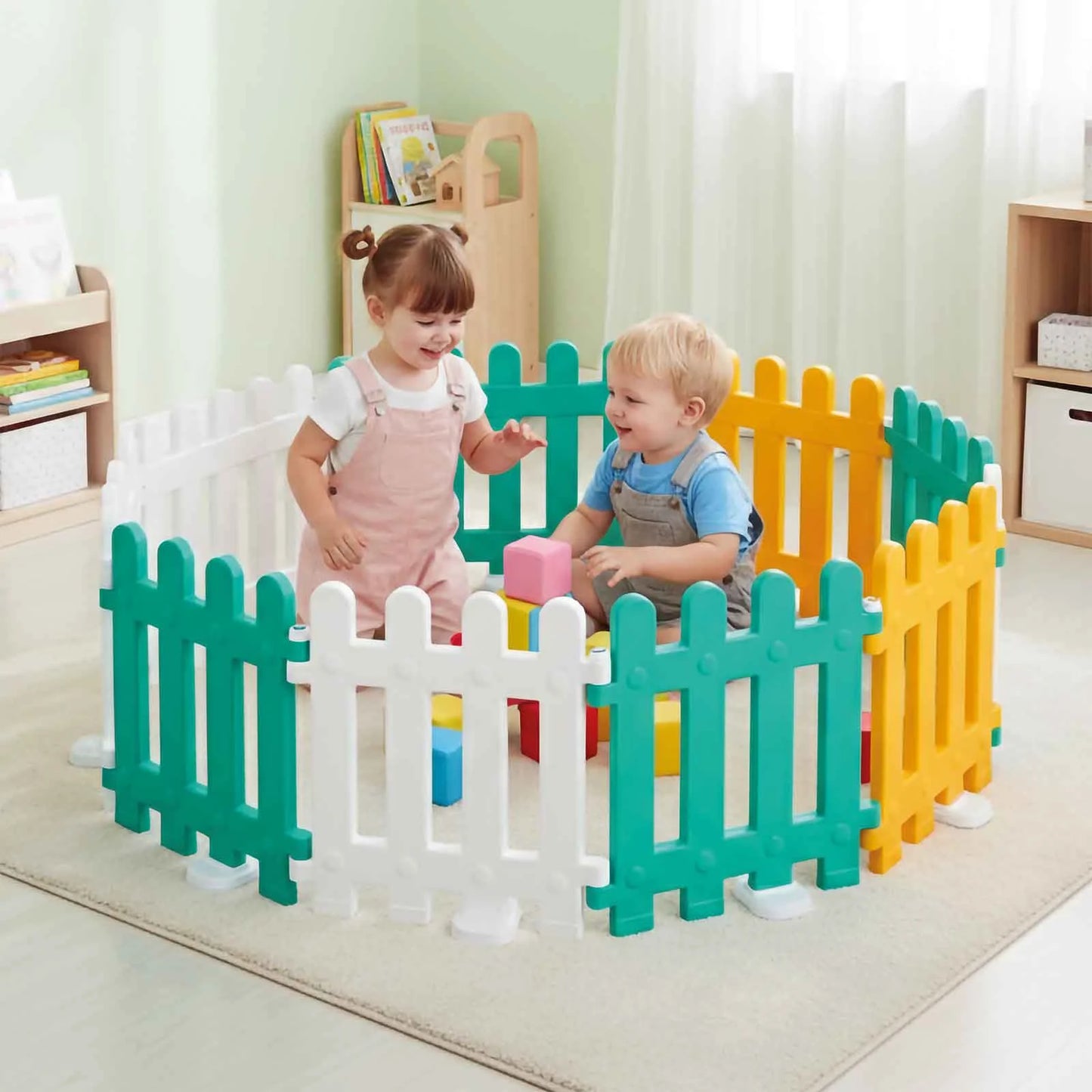8-piece fence
