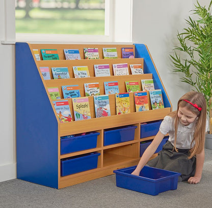 Book Display With 6 Cubbies
