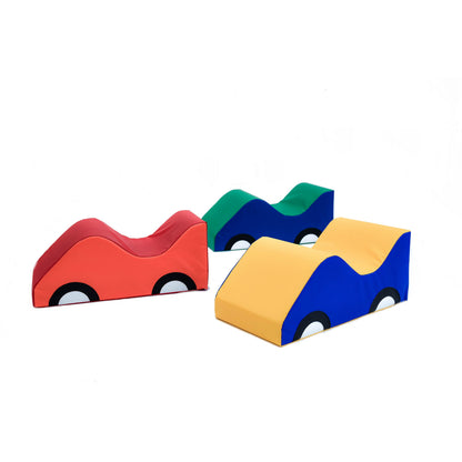 Wide Infant Toddler Soft Cars Set of 3