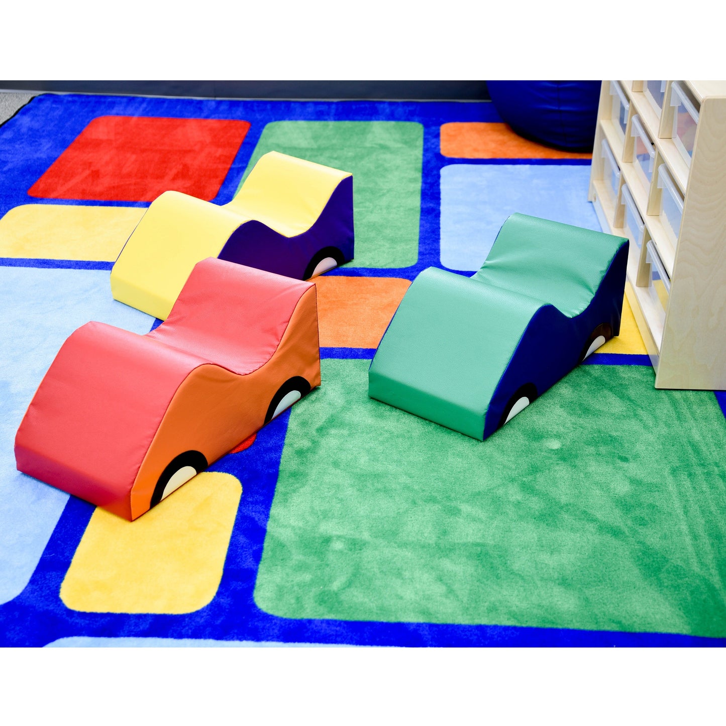 Wide Infant Toddler Soft Cars Set of 3