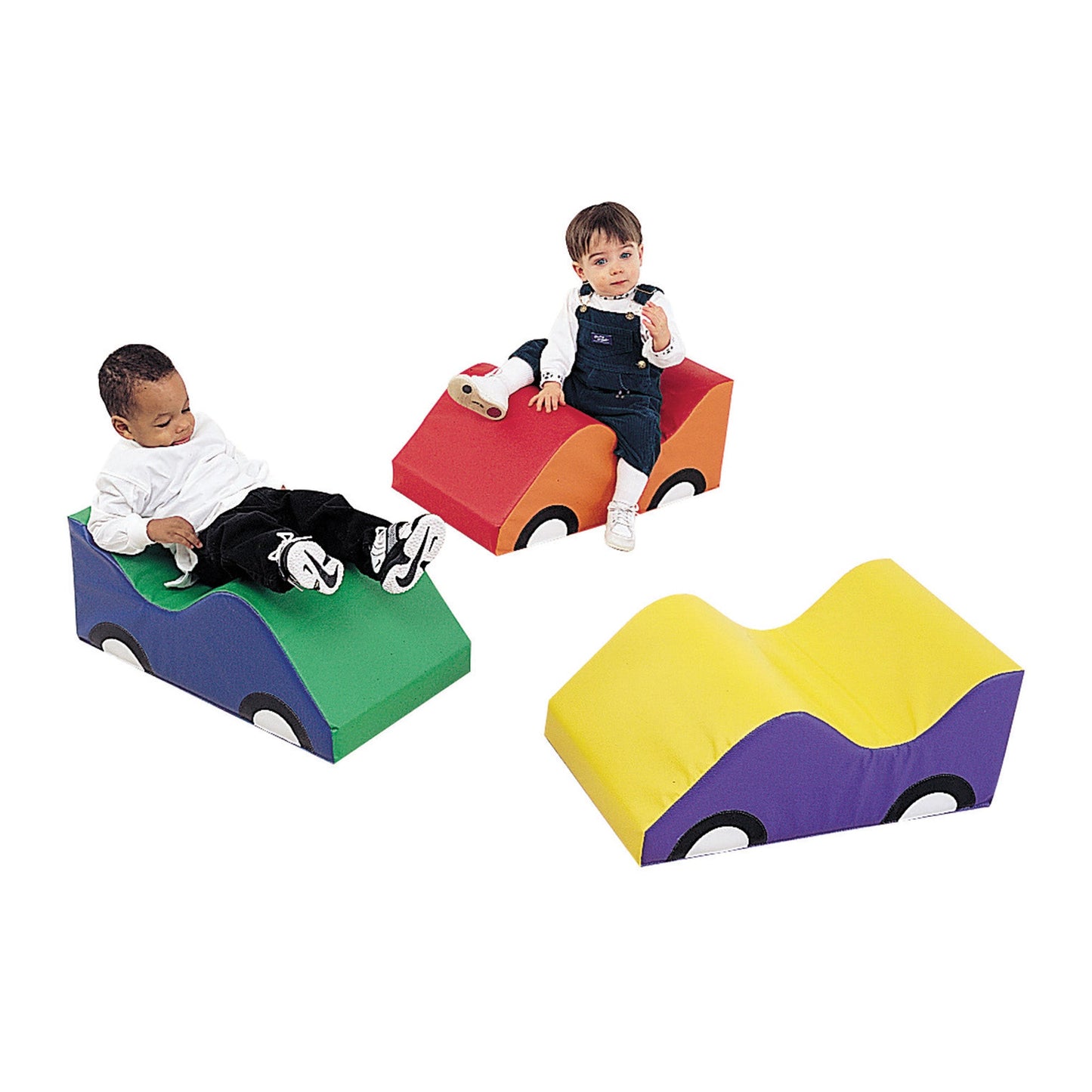 Wide Infant Toddler Soft Cars Set of 3