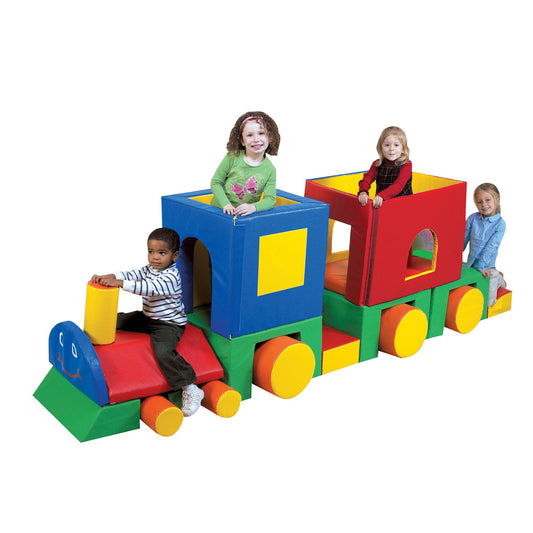 Little Train with Caboose