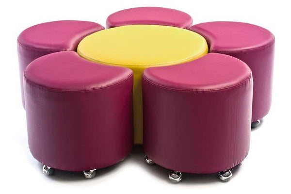 Colorful Comfortable Ottomans