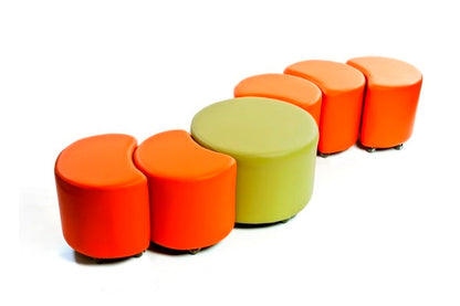 Colorful Comfortable Ottomans