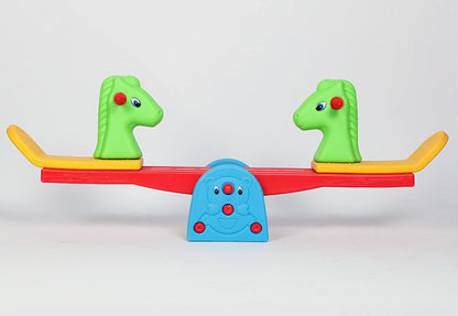Rocking Seesaw Teeter Totter Horse Shape
