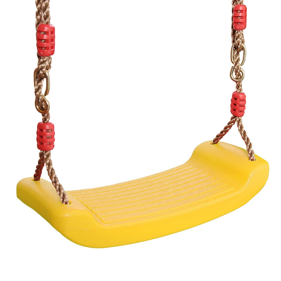 Swing Seat Board with Height Adjustable Rope